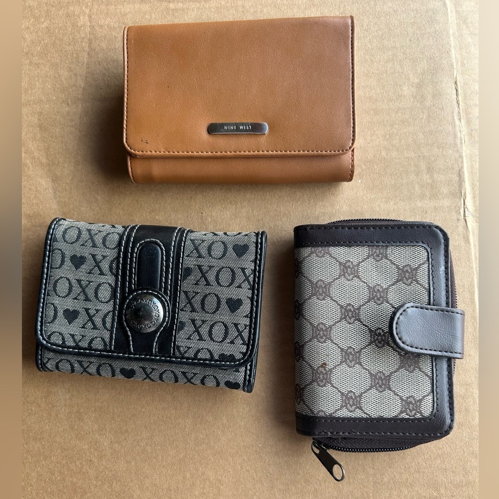 set of 3 used wallets